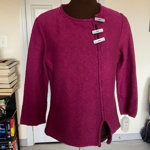 Pearl stitch knit top by Willow